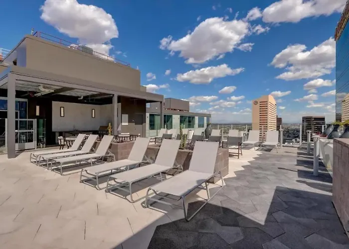 Apartment Boulevard Downtown Highrise 1br Sky Pool Parking Gym 11 Phoenix